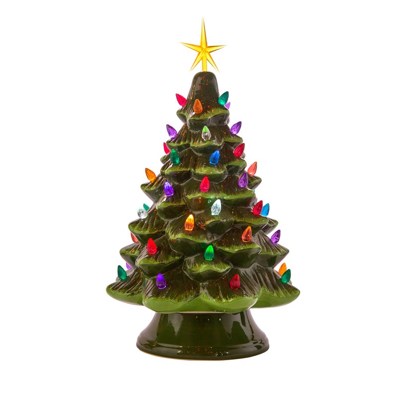 Creative Hobbies Ceramic Christmas Tree Replacement Lights - Medium Twist Light Ornaments |144 Piece Pack (Clear) - Image 5